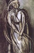 Portrait of Yvonne Landsberg (mk35) Henri Matisse